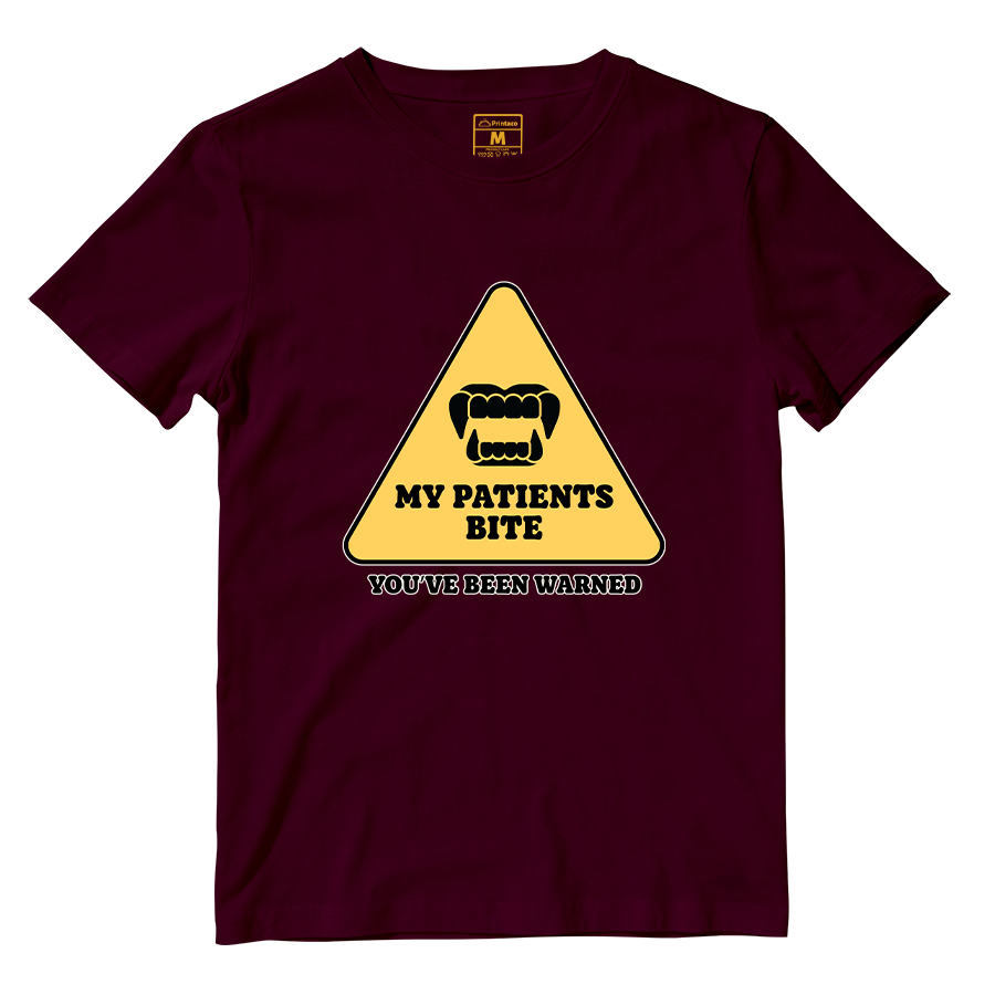Cotton Shirt: My Patients Bite