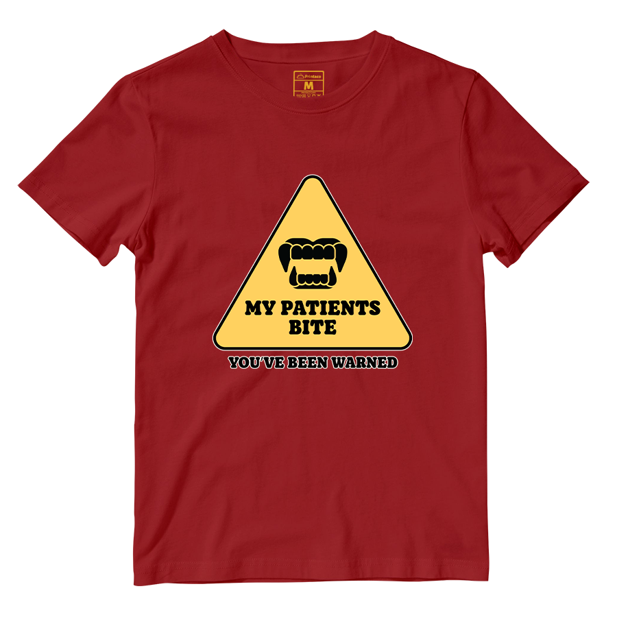 Cotton Shirt: My Patients Bite