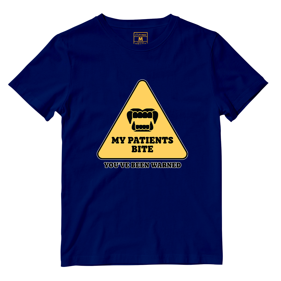 Cotton Shirt: My Patients Bite