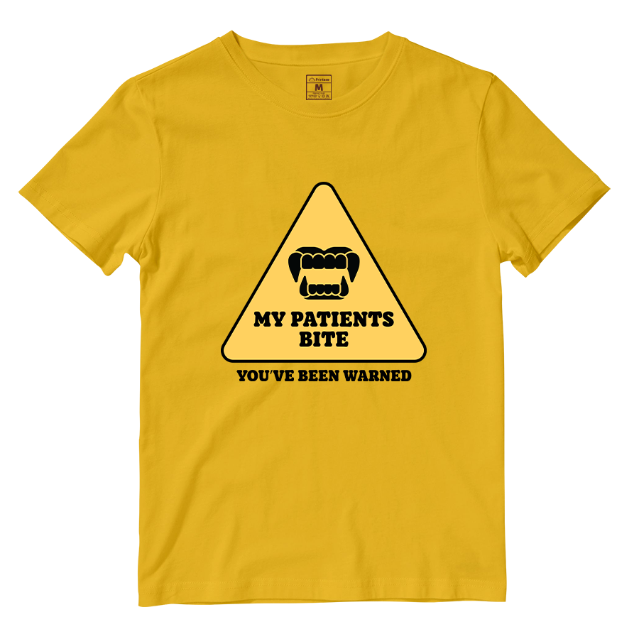 Cotton Shirt: My Patients Bite
