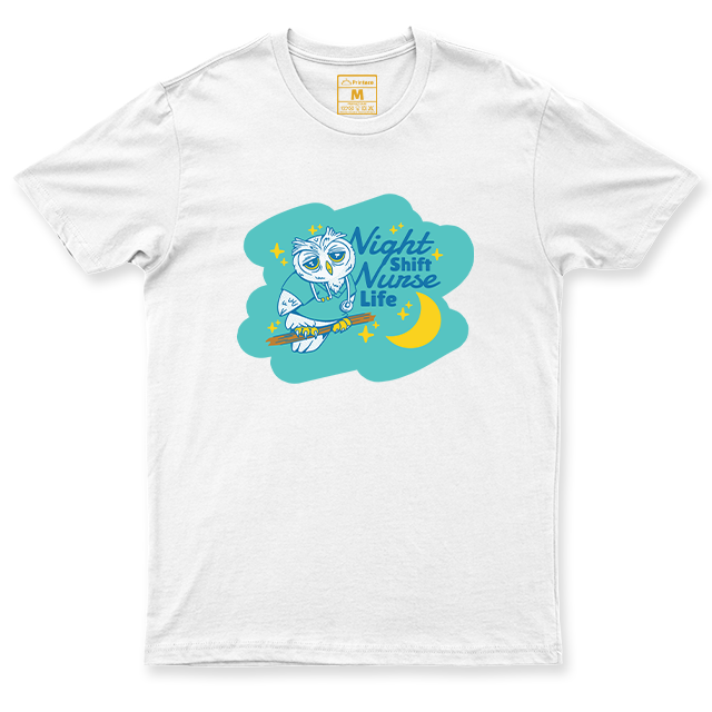 C.Spandex Shirt: Night Shift Nurse