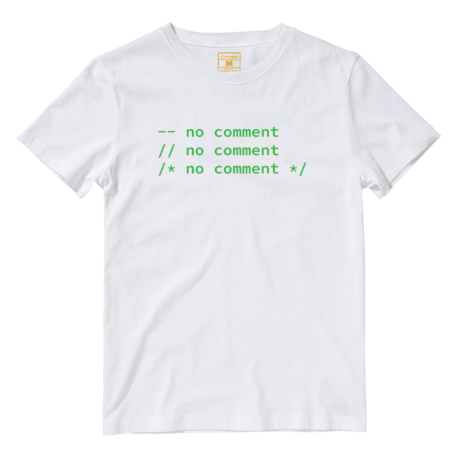 Cotton Shirt: No Comment