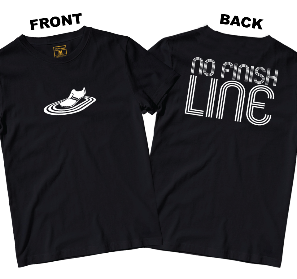 Drifit Shirt: No Finish Line (Front and Back)