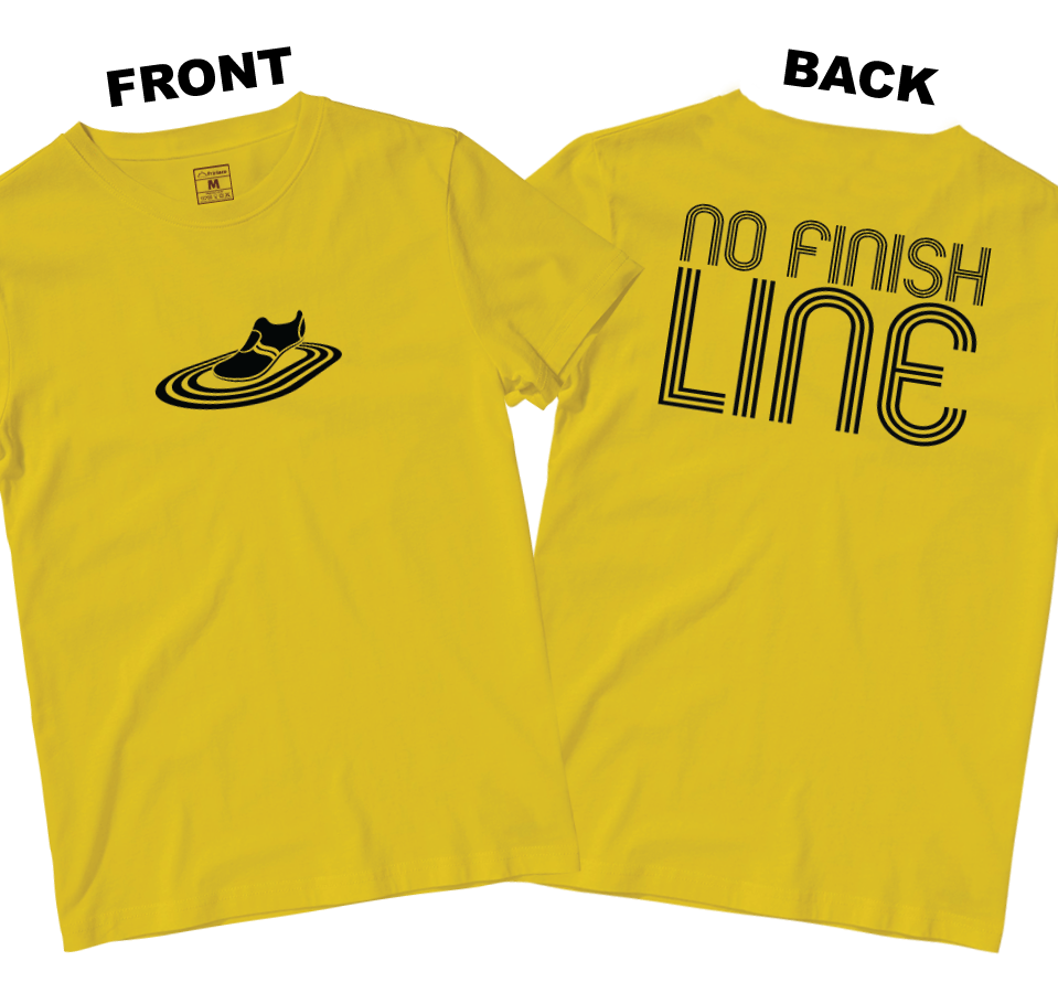 Drifit Shirt: No Finish Line (Front and Back)