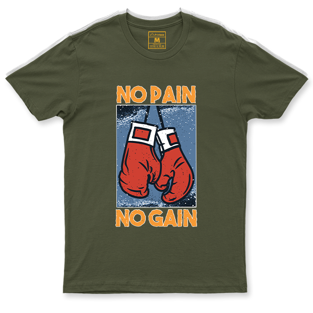 Drifit Shirt: No Pain,No Gain