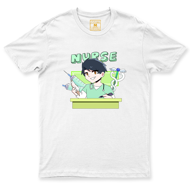 C.Spandex Shirt: Nurse Green Male