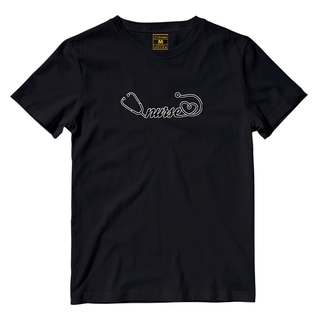 Cotton Shirt: Nurse Stethoscope