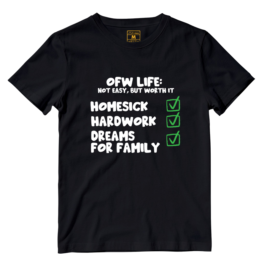 Cotton Shirt: OFW Life