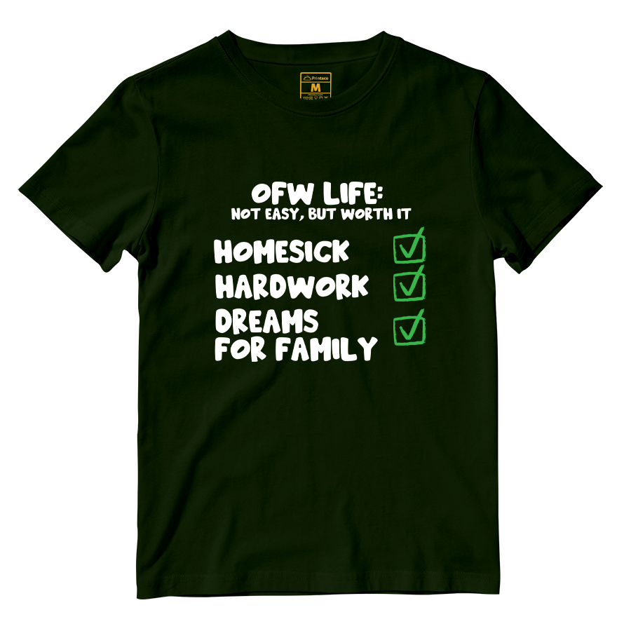 Cotton Shirt: OFW Life