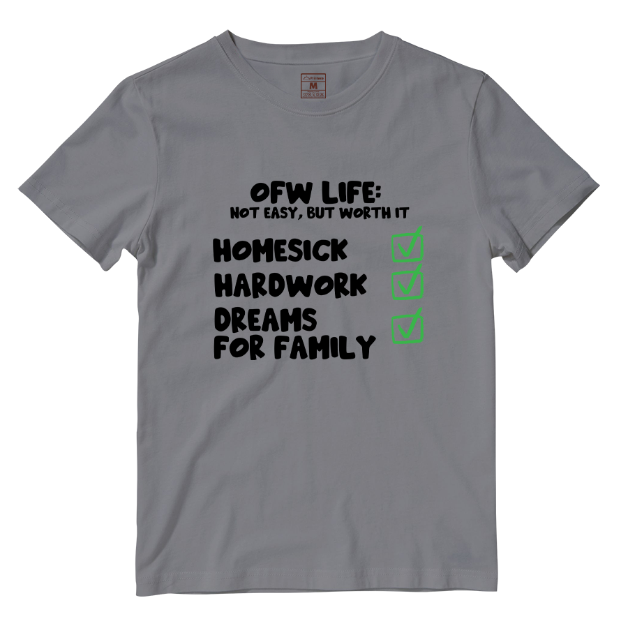 Cotton Shirt: OFW Life