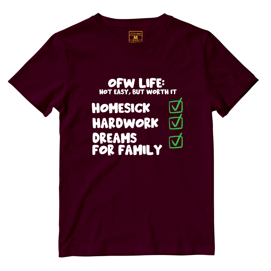 Cotton Shirt: OFW Life