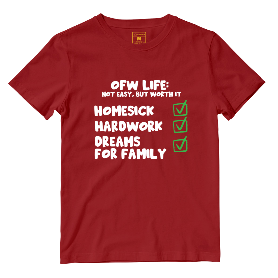 Cotton Shirt: OFW Life