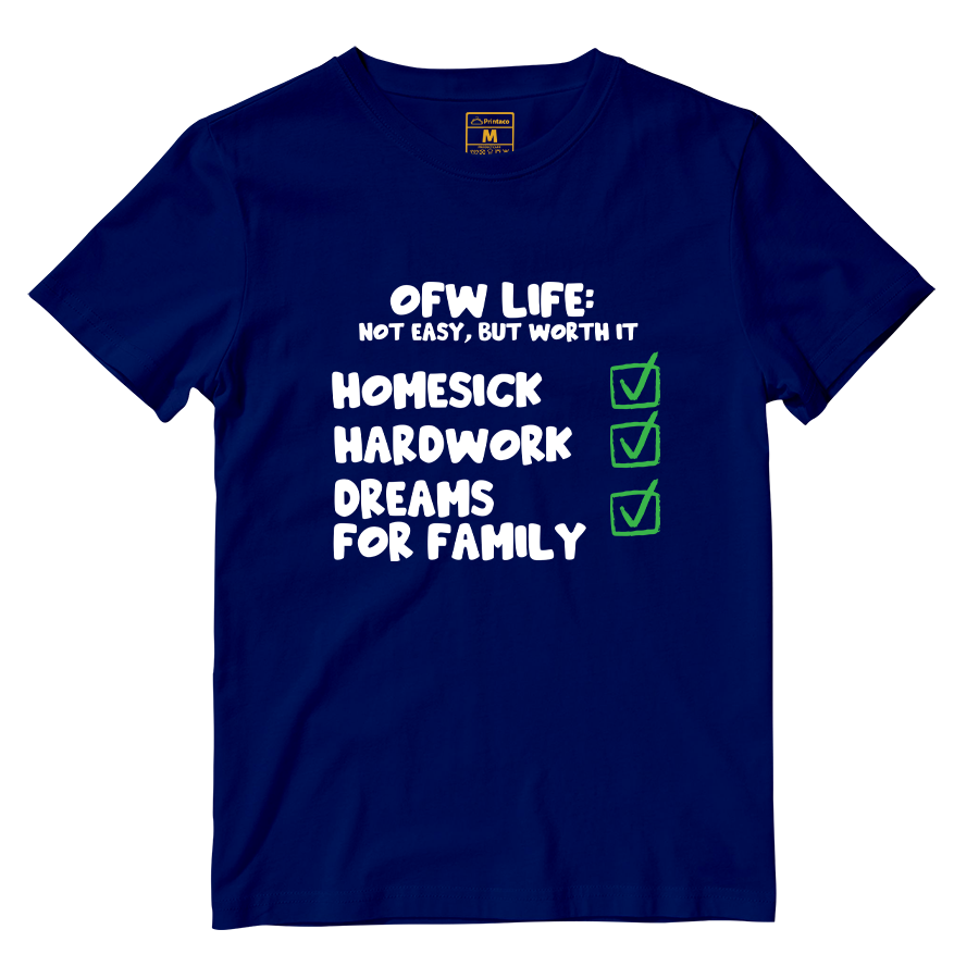 Cotton Shirt: OFW Life