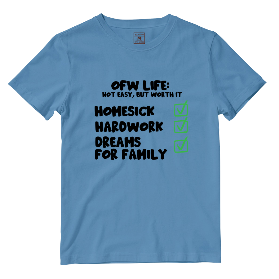 Cotton Shirt: OFW Life