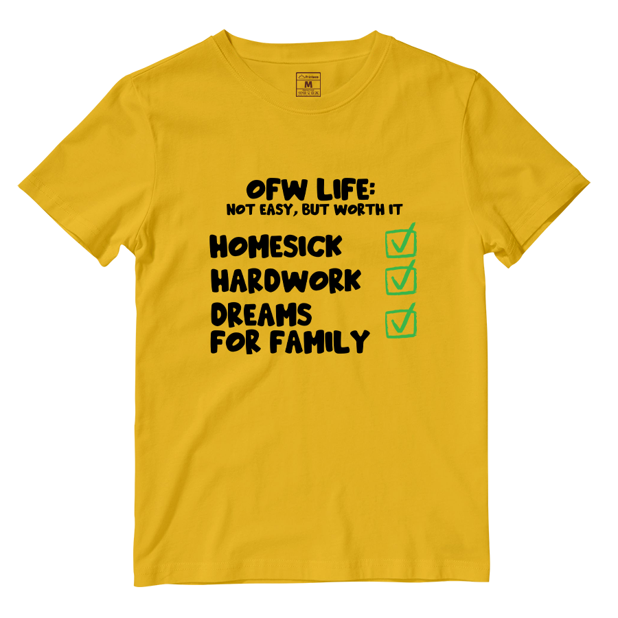 Cotton Shirt: OFW Life