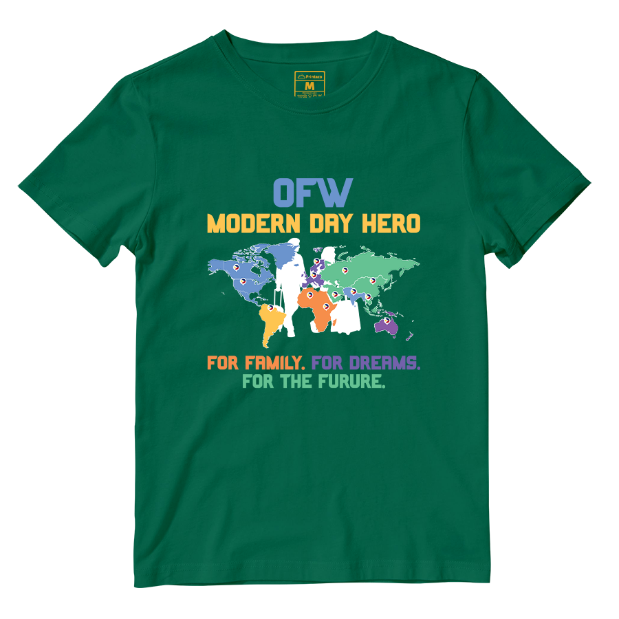 Cotton Shirt: OFW Modern Day Hero