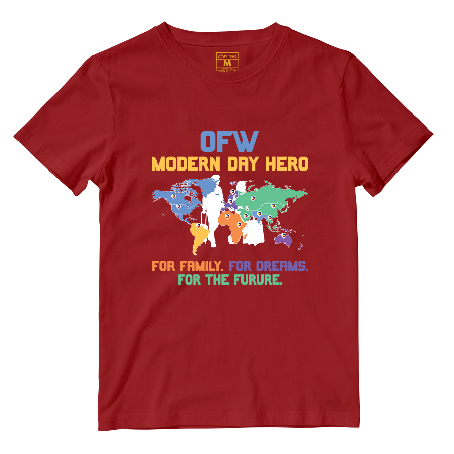 Cotton Shirt: OFW Modern Day Hero