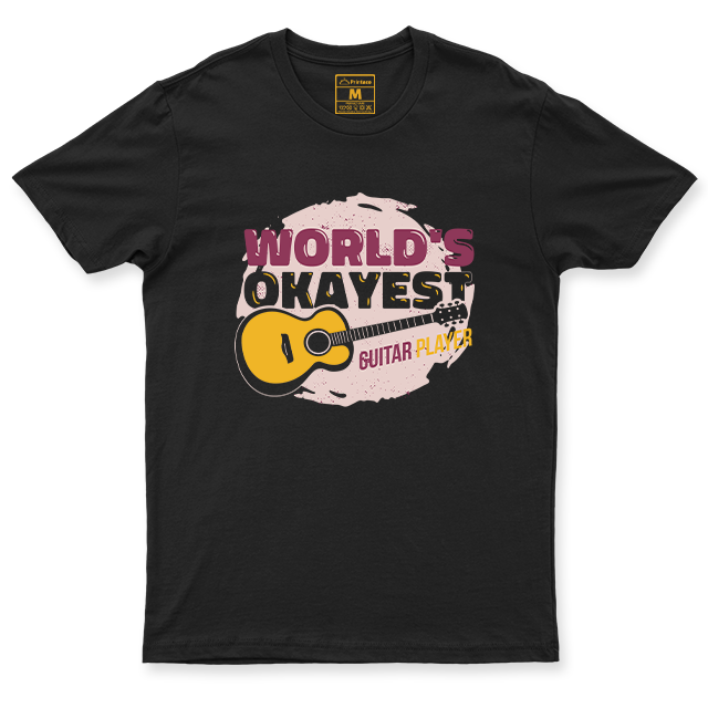 C. Spandex Shirt: Okayest Guitar Player