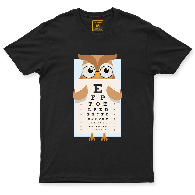 C. Spandex Shirt: Owl Eye Chart