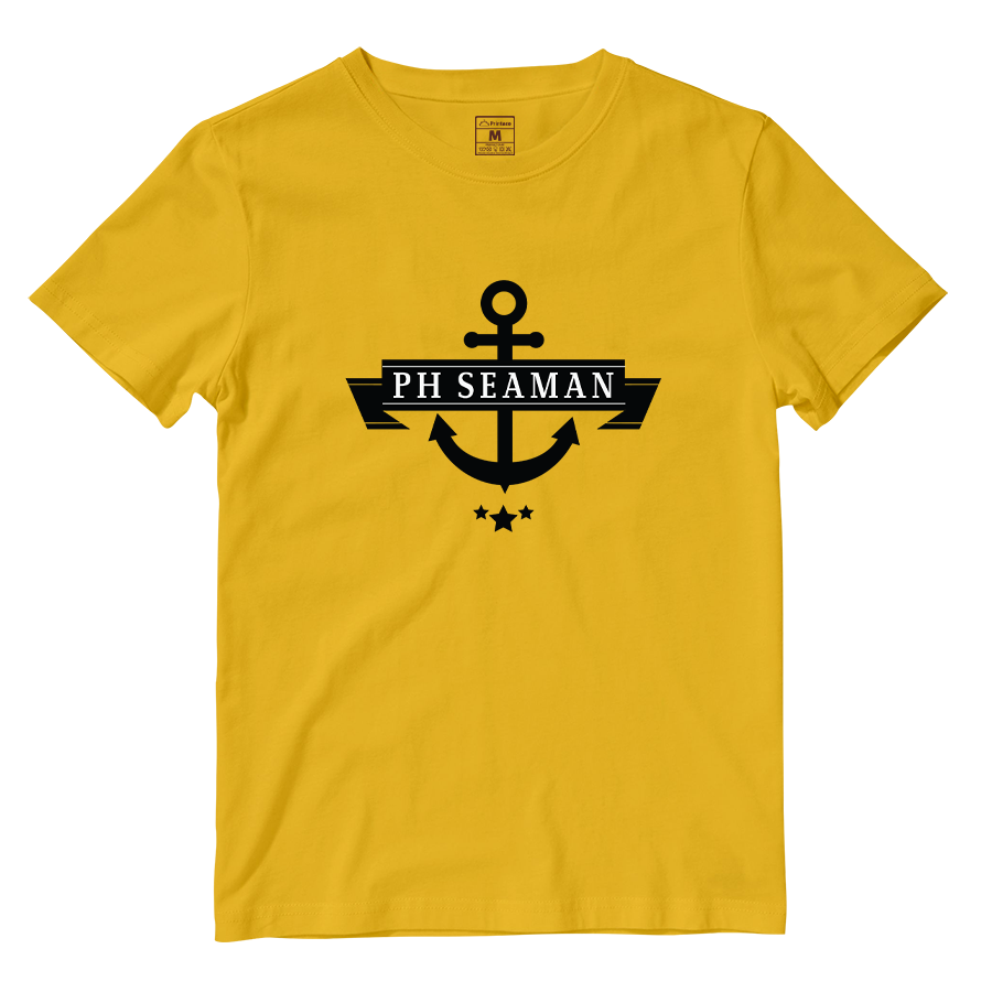 Cotton Shirt: PH Seaman Badge