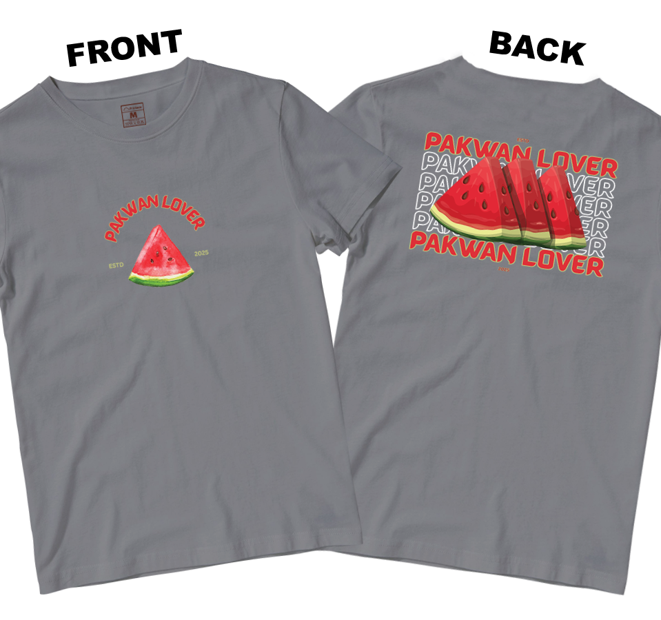 Cotton Shirt: Pakwan Lover (Front and Back)