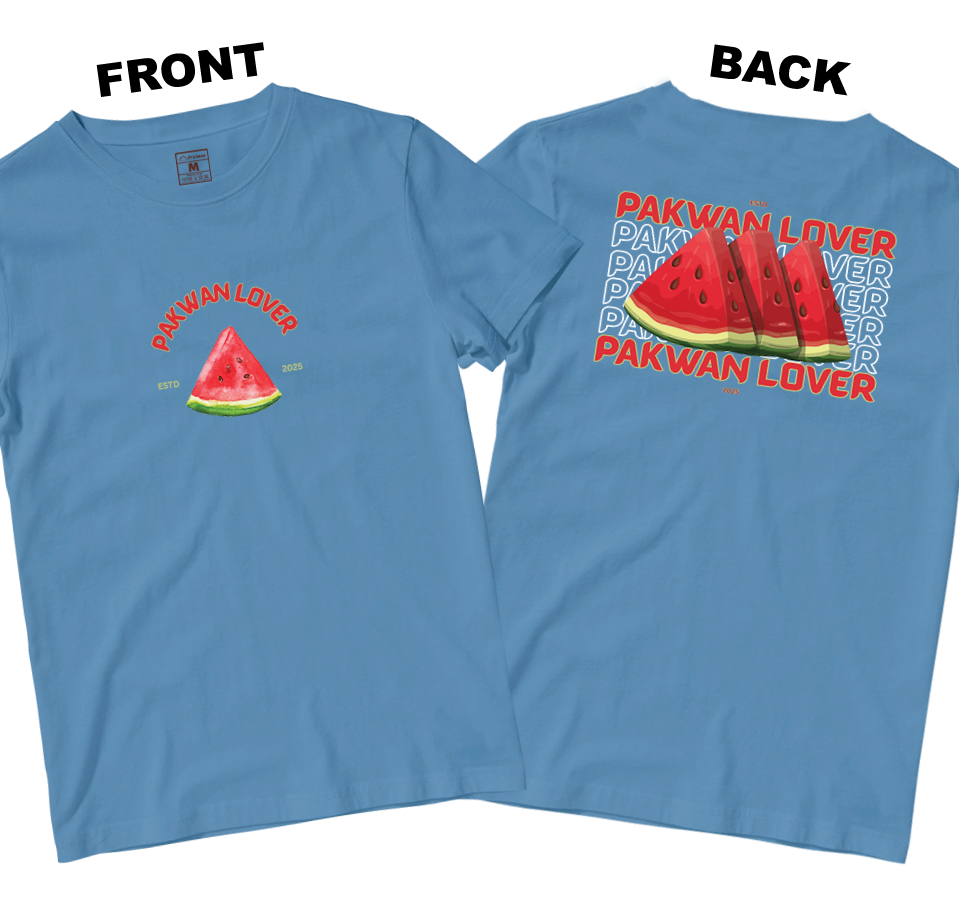 Cotton Shirt: Pakwan Lover (Front and Back)