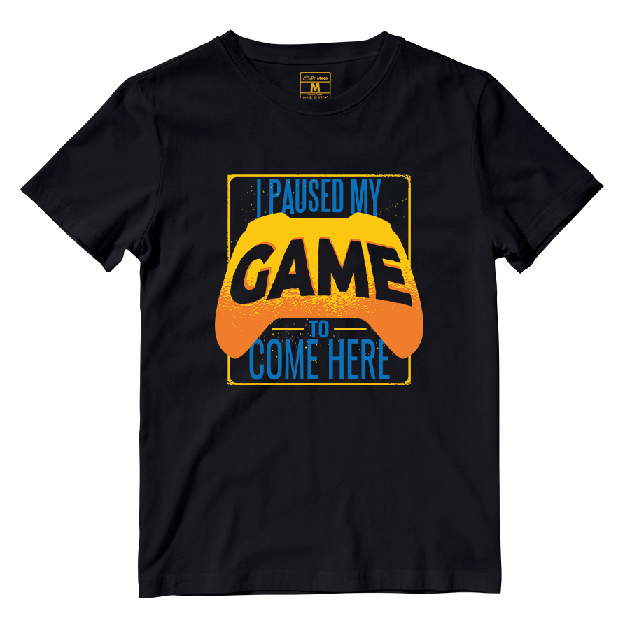 Cotton Shirt: Paused Game Come