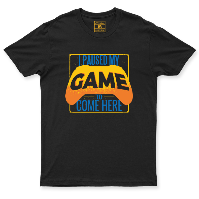 Drifit Shirt: Paused Game Come