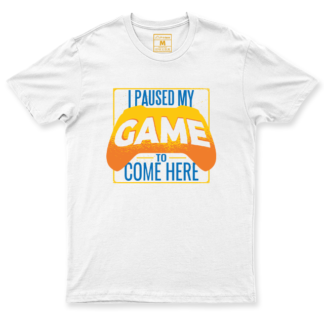 Drifit Shirt: Paused Game Come