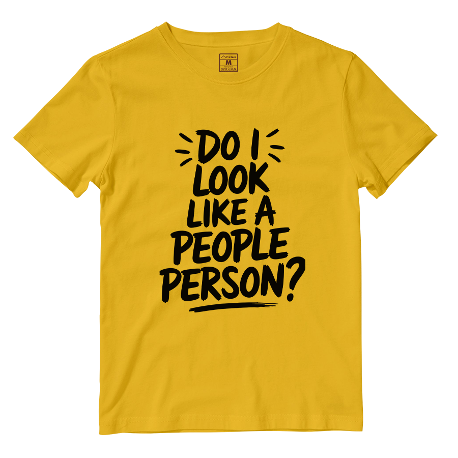 Cotton Shirt: People Person