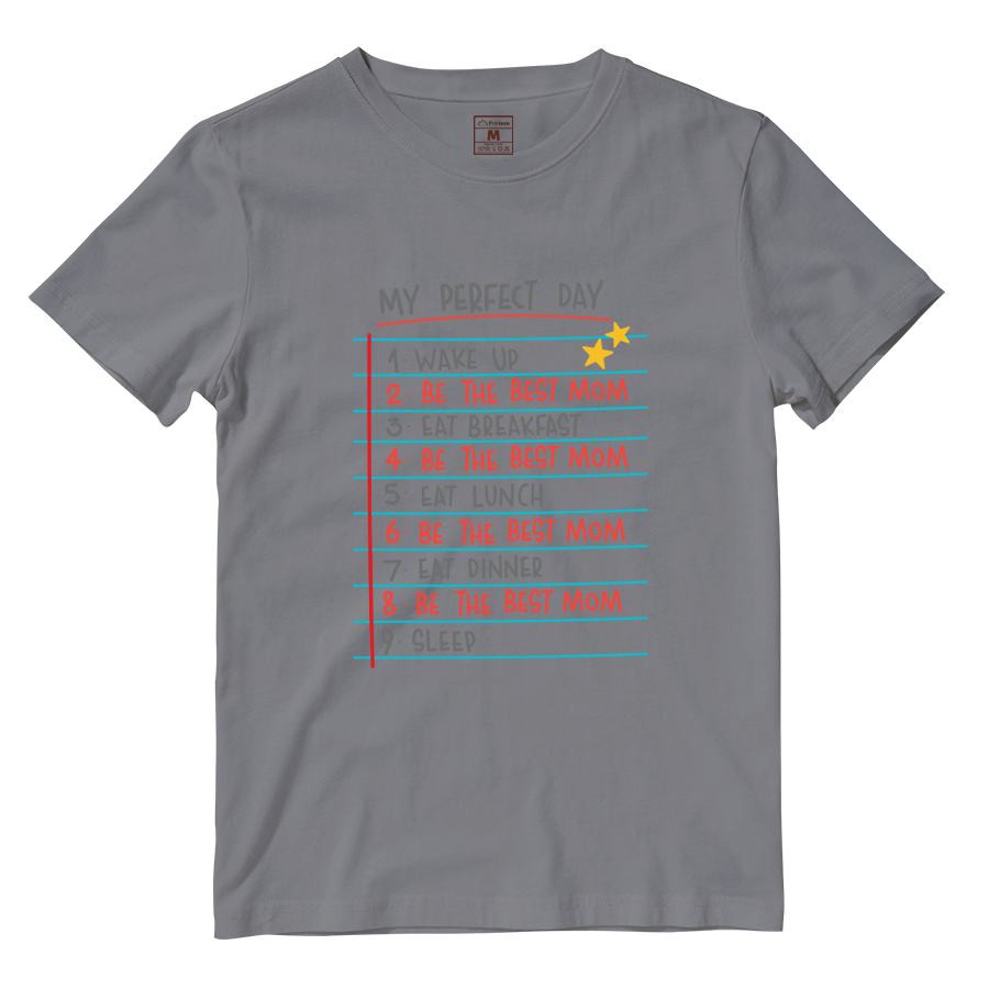 Cotton Shirt: Mom's Perfect Day