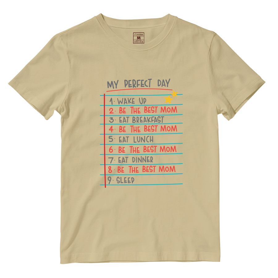 Cotton Shirt: Mom's Perfect Day