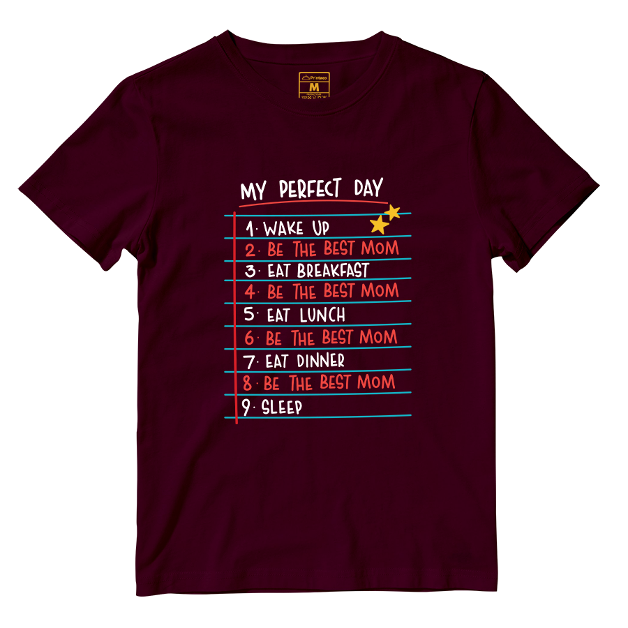 Cotton Shirt: Mom's Perfect Day