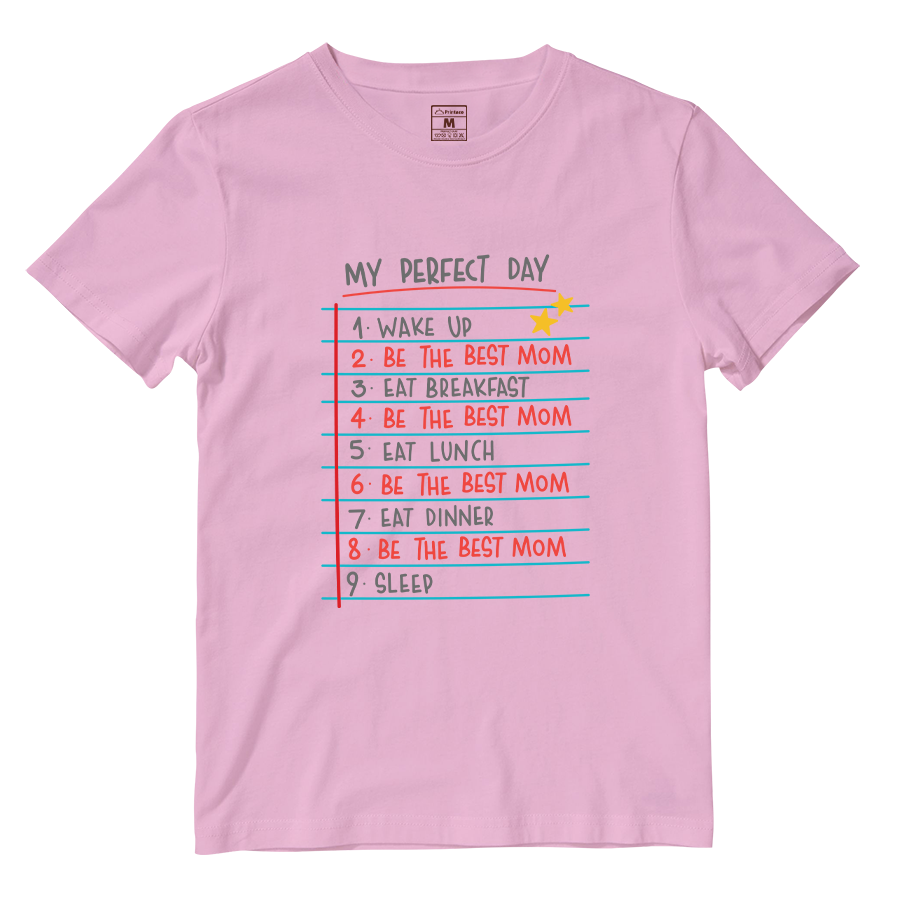Cotton Shirt: Mom's Perfect Day