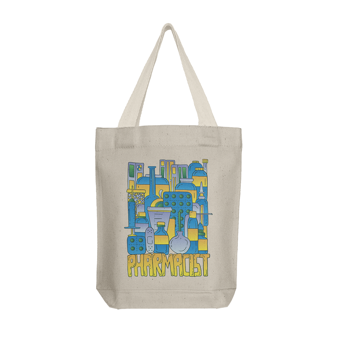 Tote Bag: Pharmacist Elements