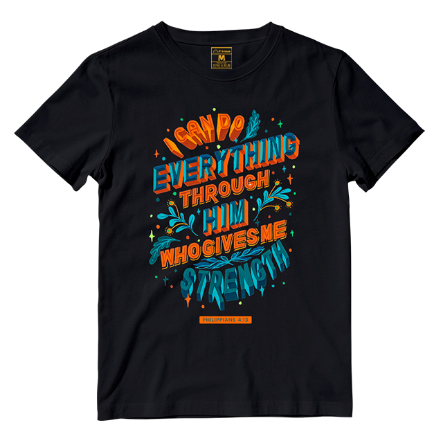 Cotton Shirt: Philippians 4:13