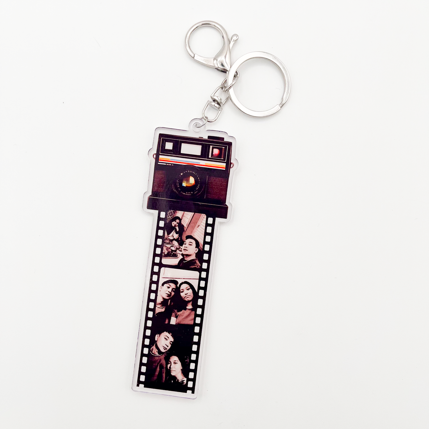Acrylic Bag Charm: Photo Film Black and White Basic Set