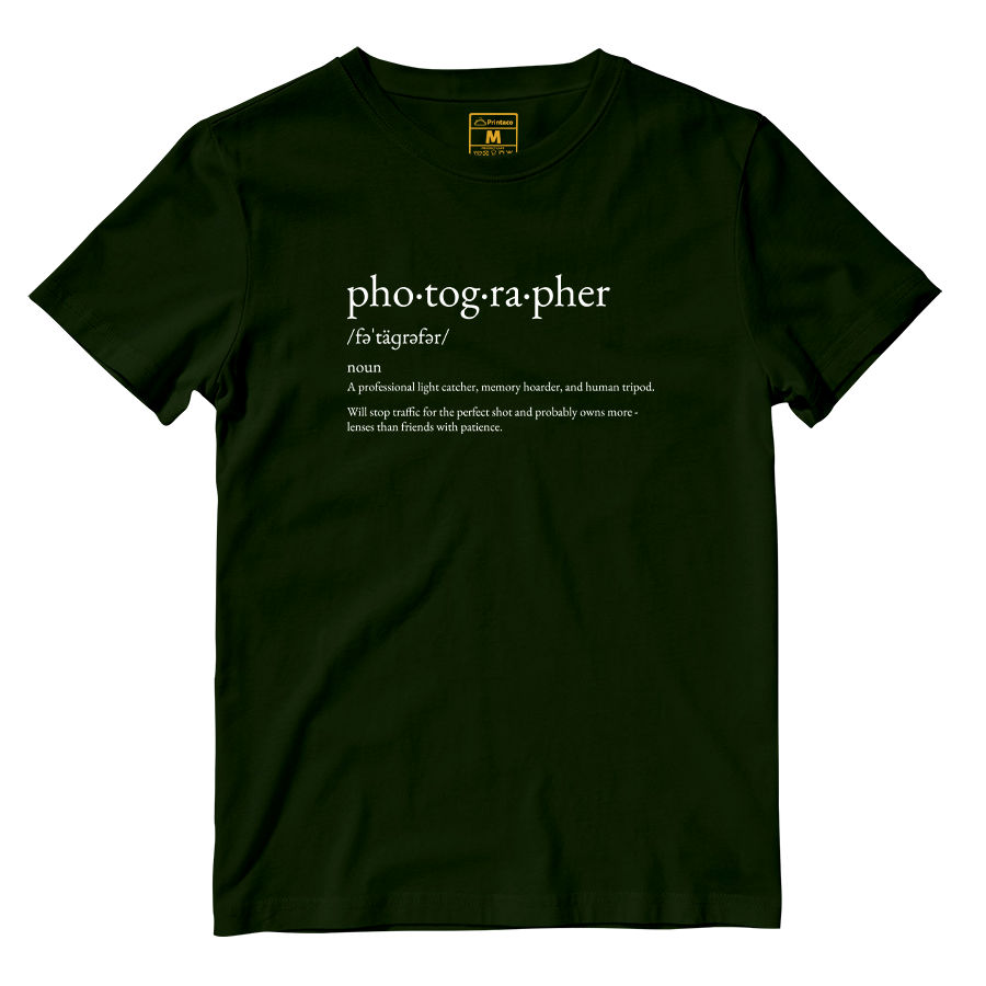 Cotton Shirt: Photographer Definition