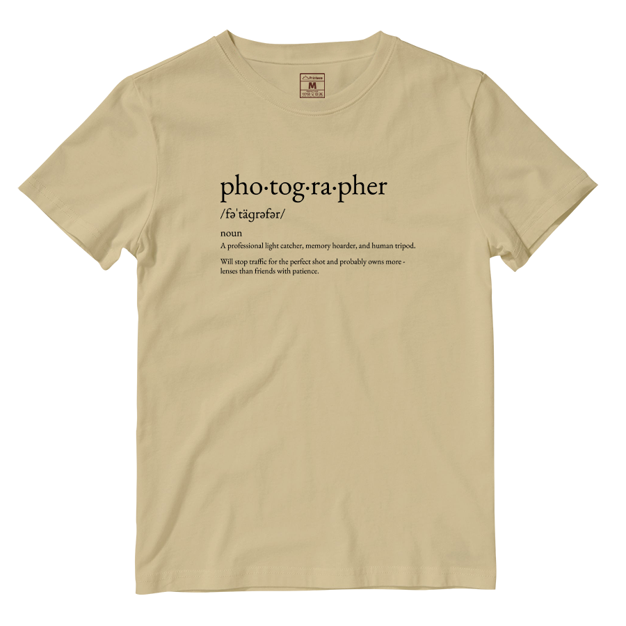 Cotton Shirt: Photographer Definition