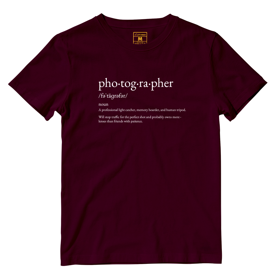 Cotton Shirt: Photographer Definition