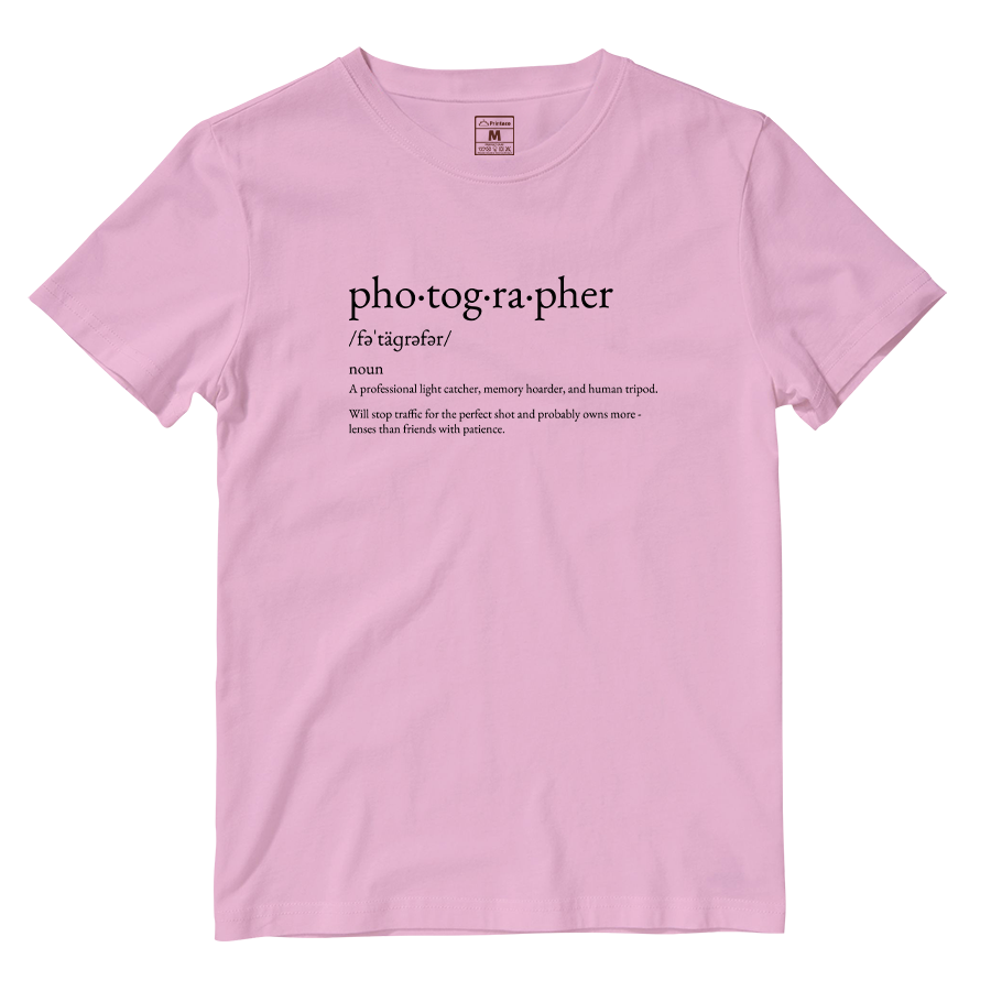 Cotton Shirt: Photographer Definition