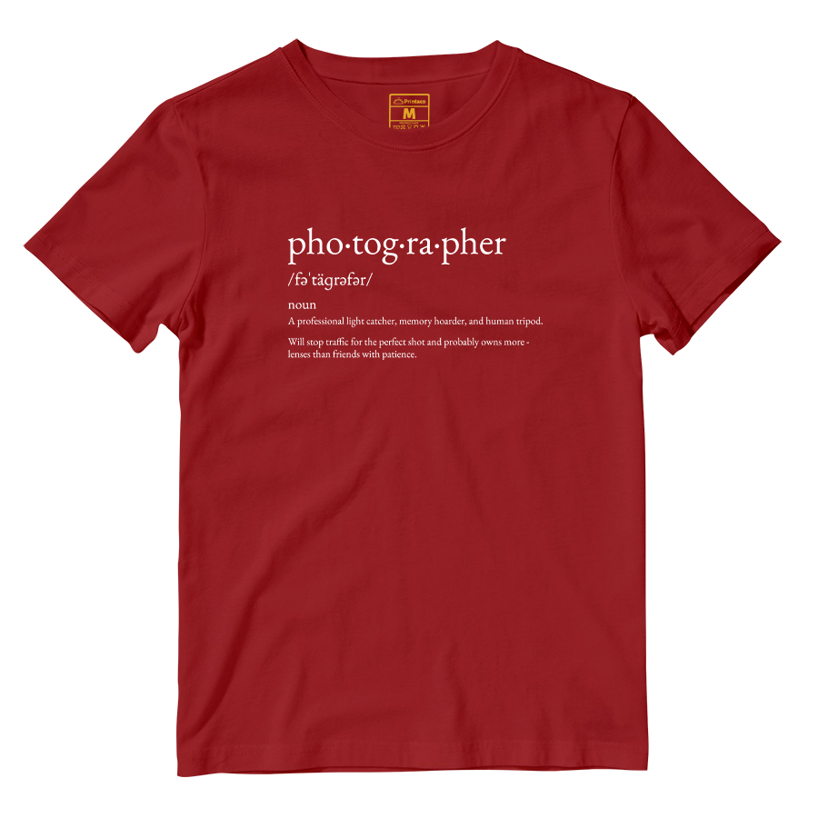 Cotton Shirt: Photographer Definition