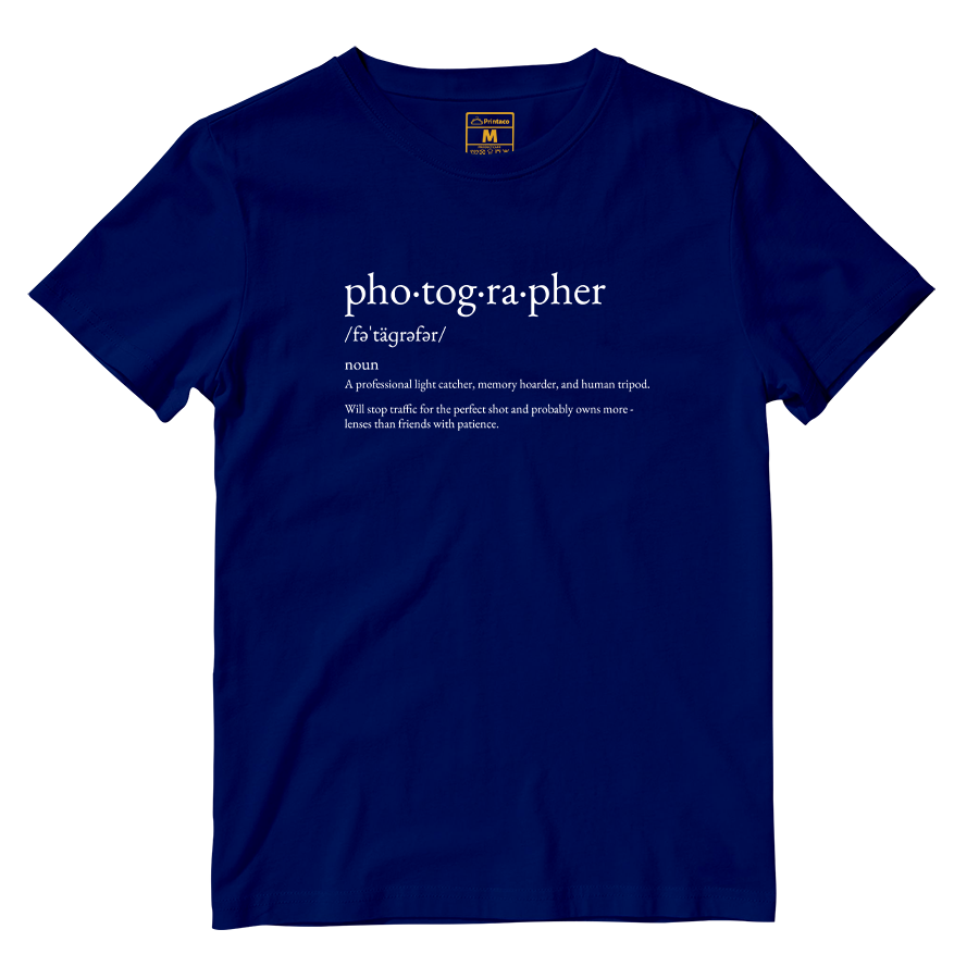 Cotton Shirt: Photographer Definition