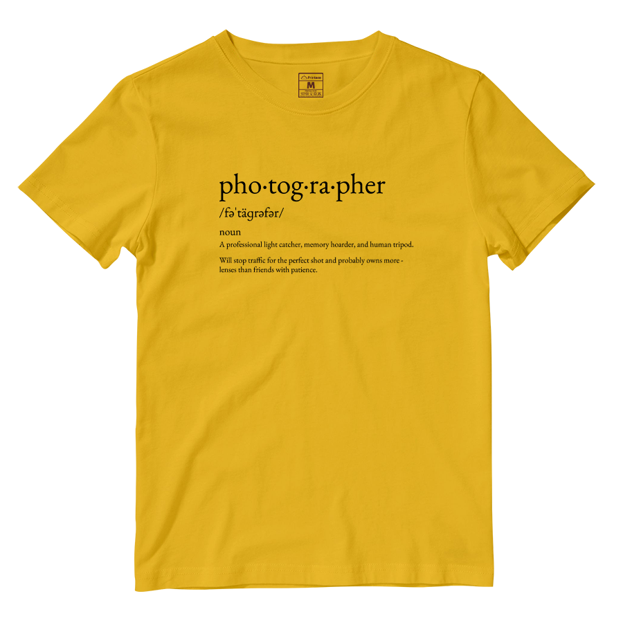 Cotton Shirt: Photographer Definition