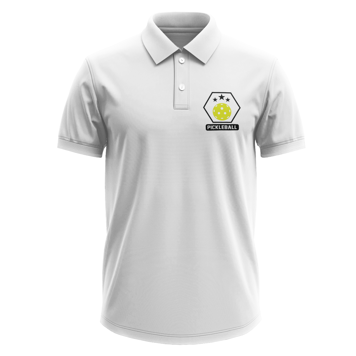 Drifit Polo Shirt: Pickleball Stars