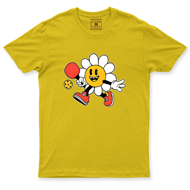 Drifit Shirt: Pickleball Flower Simple