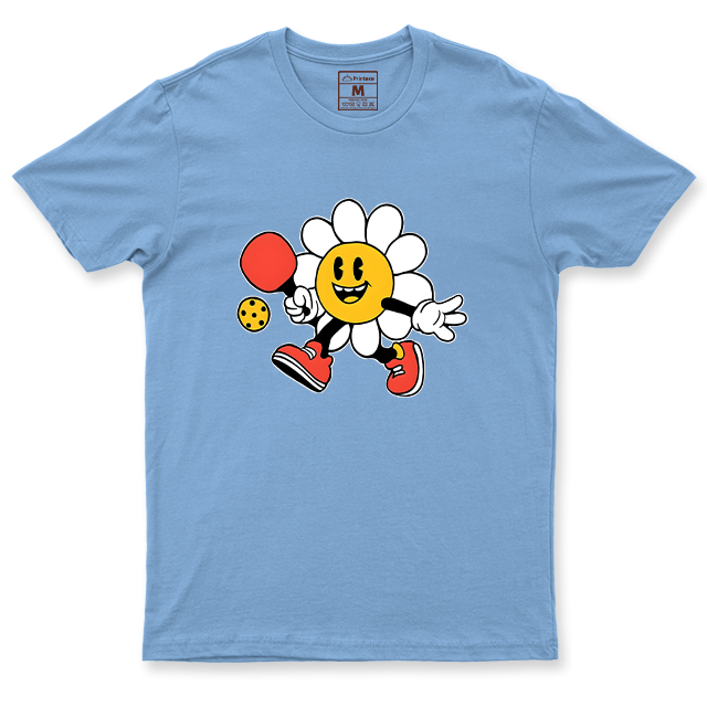 Drifit Shirt: Pickleball Flower Simple