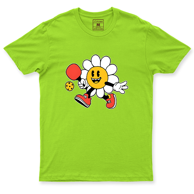 Drifit Shirt: Pickleball Flower Simple