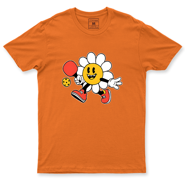 Drifit Shirt: Pickleball Flower Simple