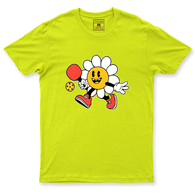 Drifit Shirt: Pickleball Flower Simple